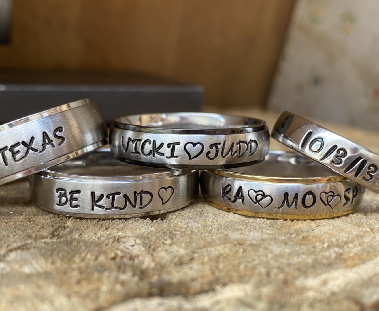 What’s in a Name Rings