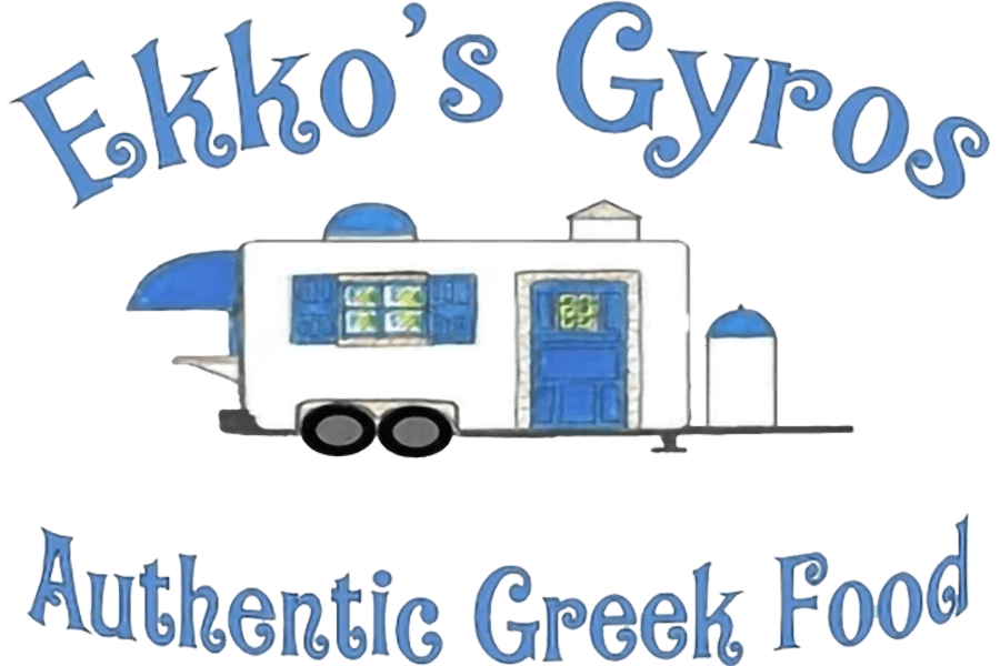 Ekko's Gyros logo Authentic Greek Food
